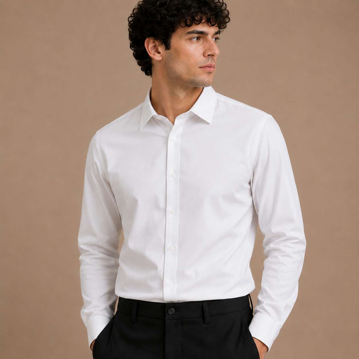 Black Tailored Trousers