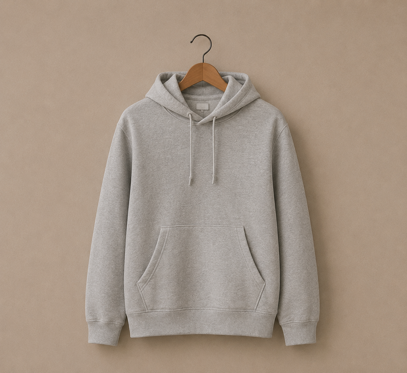 Ash Grey Essential Hoodie