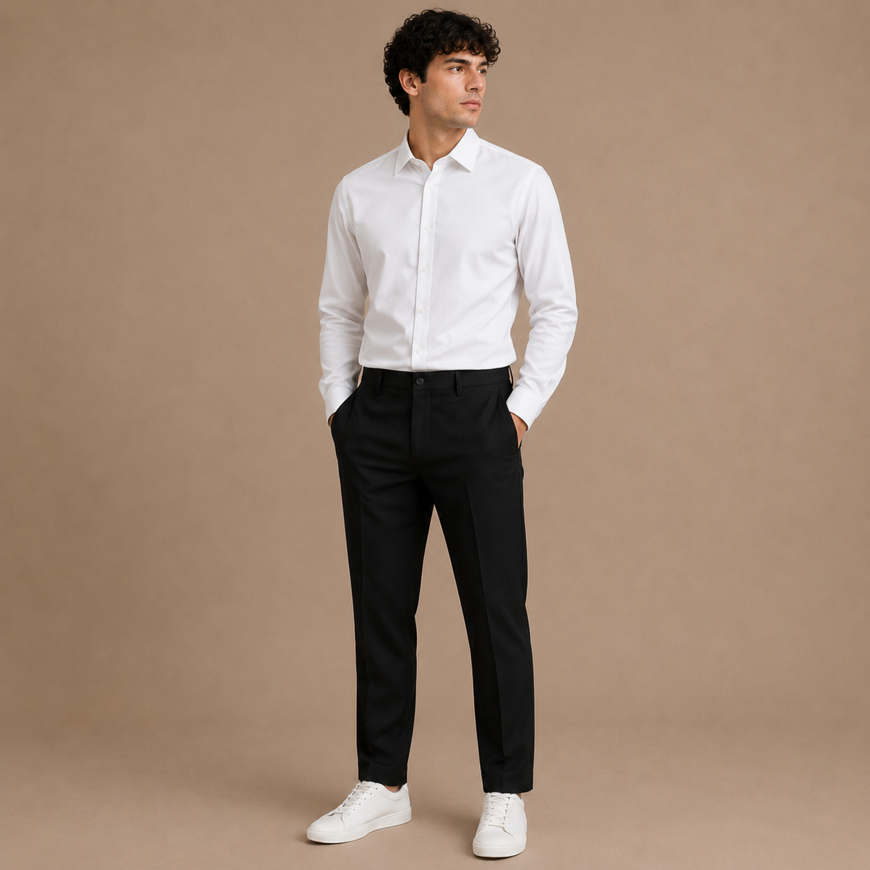 Black Tailored Trousers