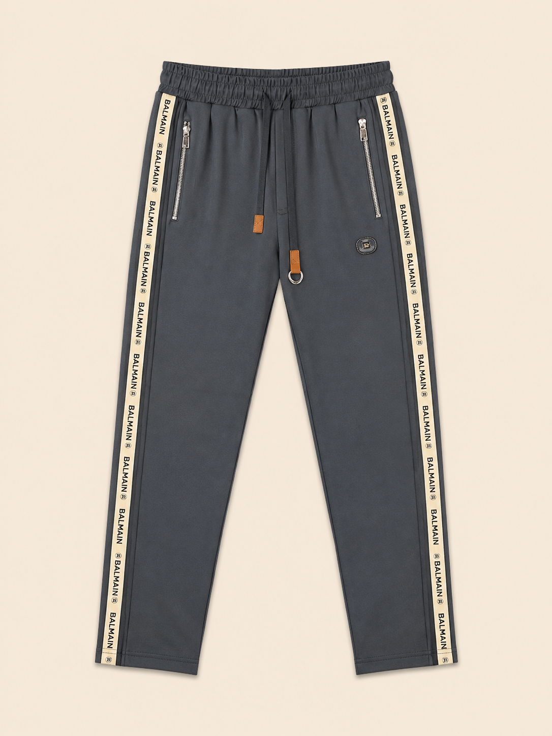 Men’s Charcoal Grey Premium Track Pant