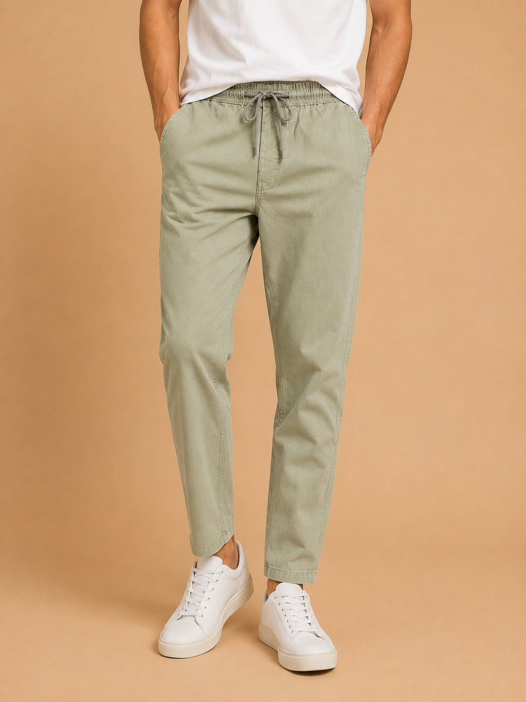 Linen Pants Naroow Fit