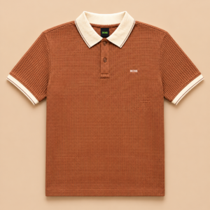 mens-textured-polo-t-shirt-coffee-brown