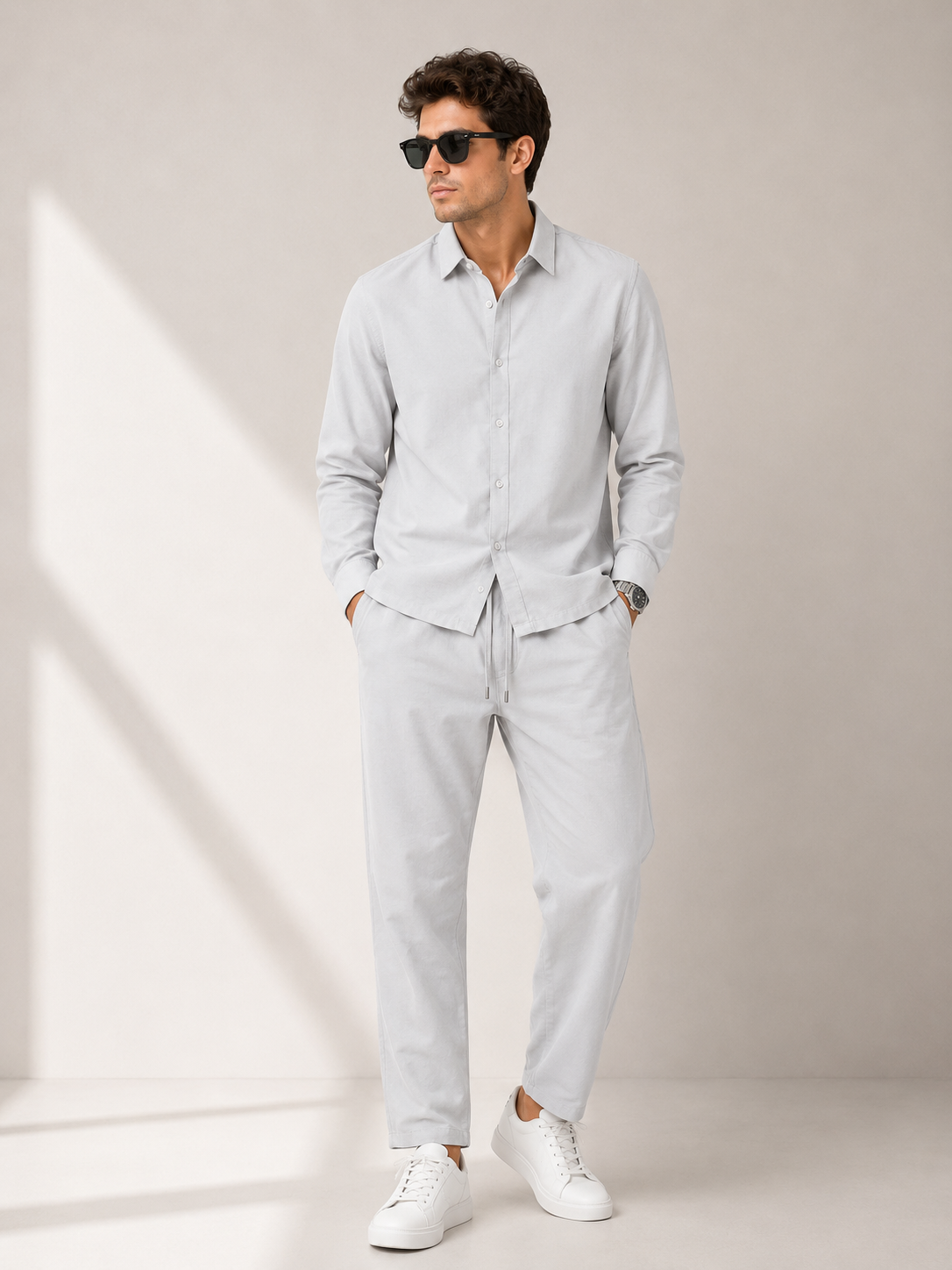 Light Grey Premium Cord Set