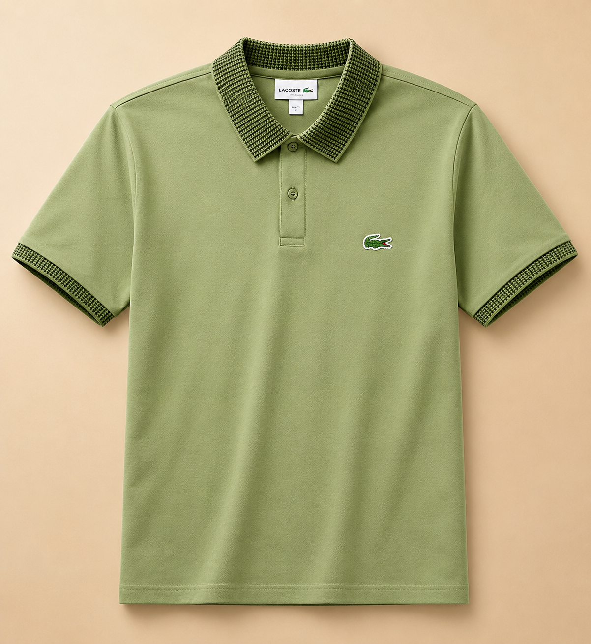 Men’s Sage Green Premium Polo T-Shirt