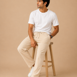 mens-beige-corduroy-jogger-pant