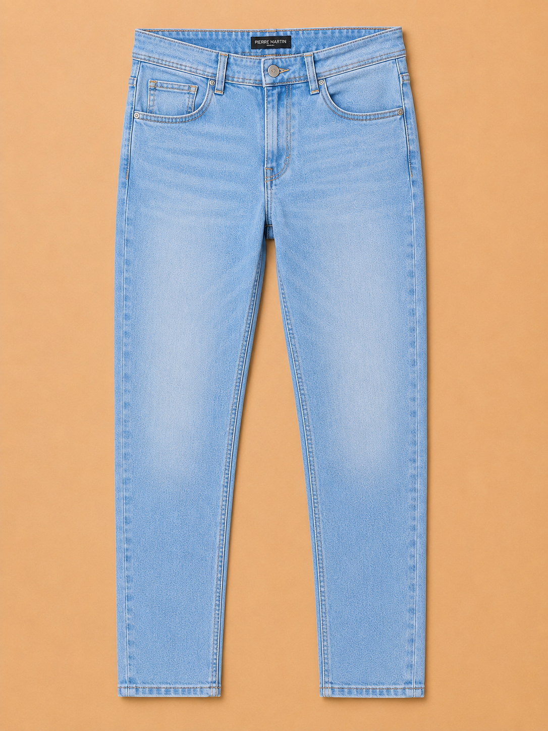 Light Blue Slim Fit Denim Jeans