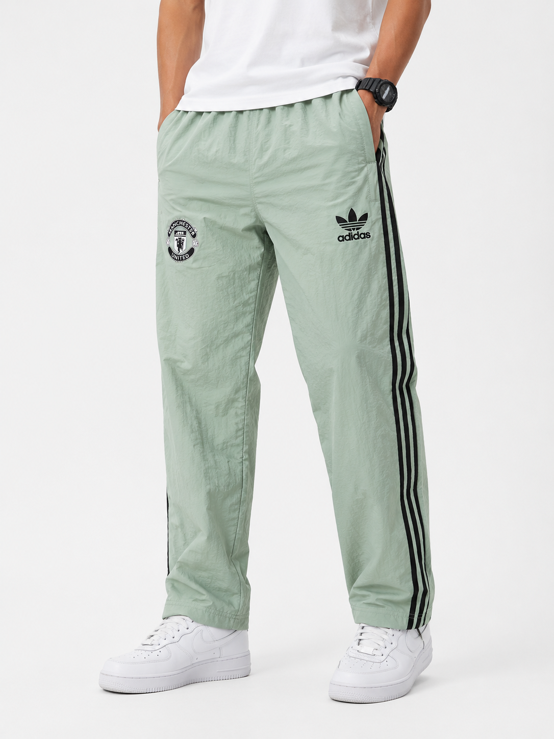 Men’s Mint Green Parachute Track Pant