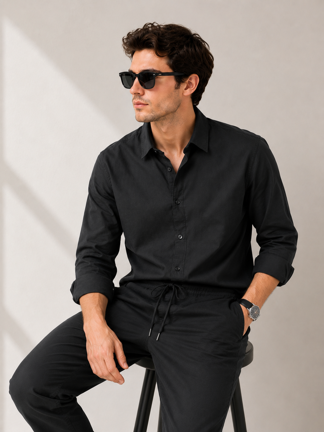 black-premium-cord-set
