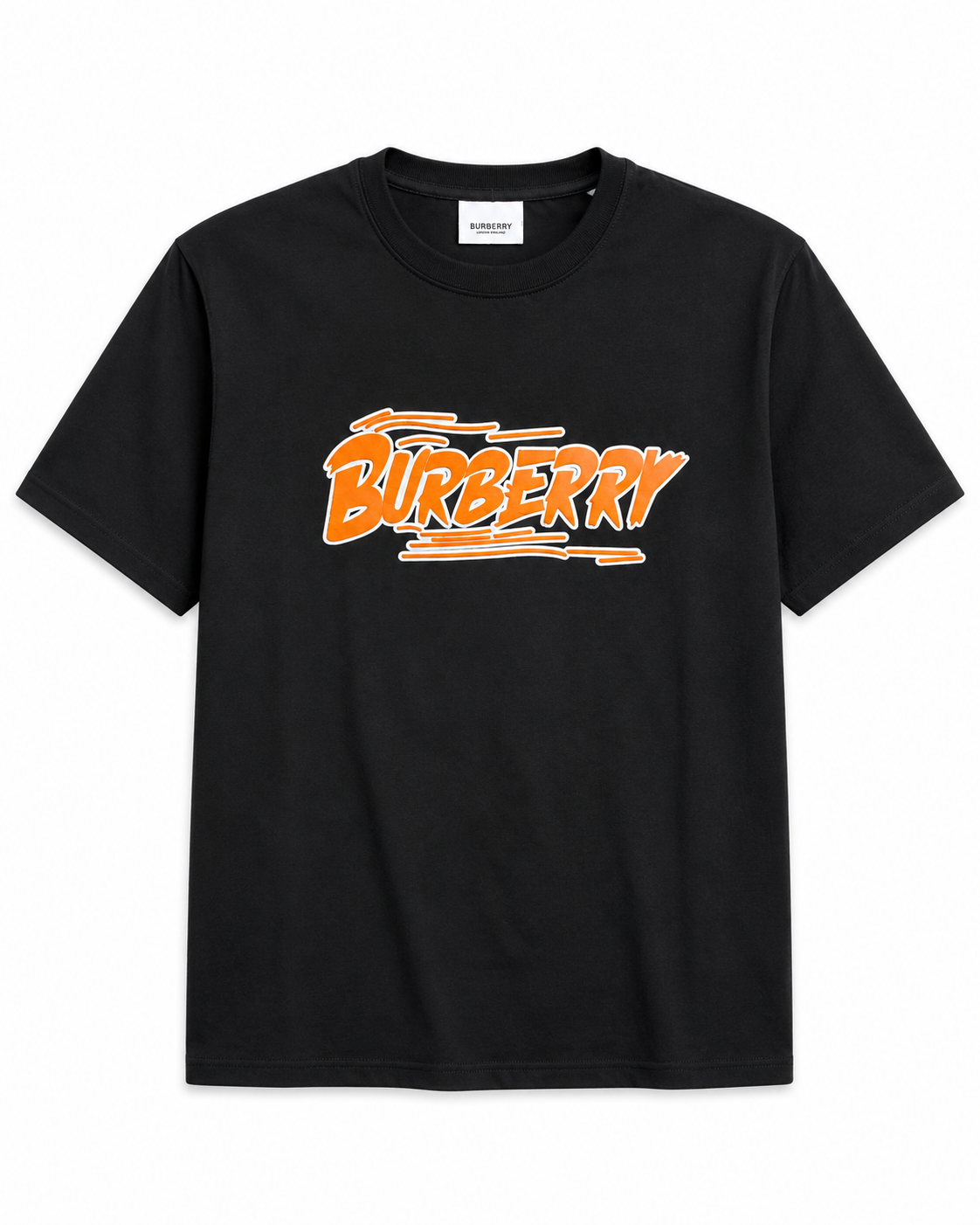 Black Graphic Print T-Shirt