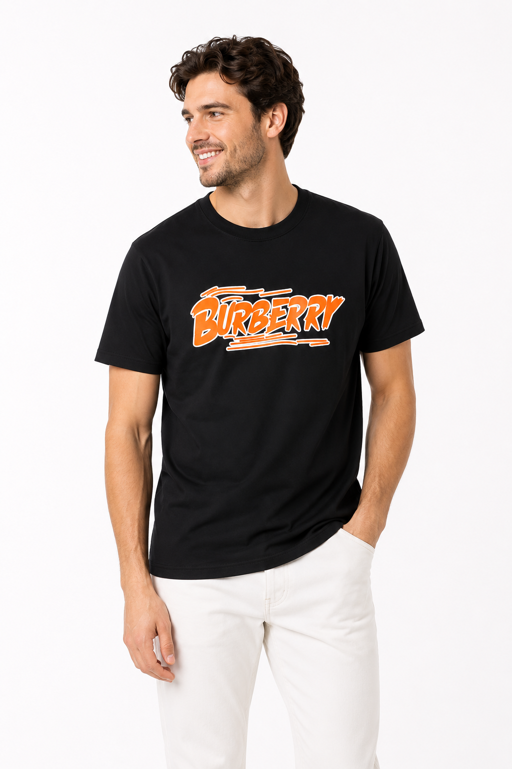 black-graphic-print-t-shirt