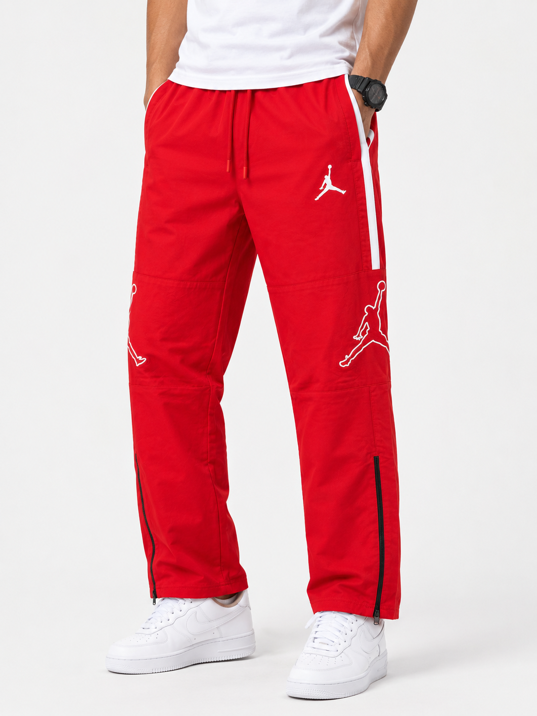 mens-red-parachute-track-pant