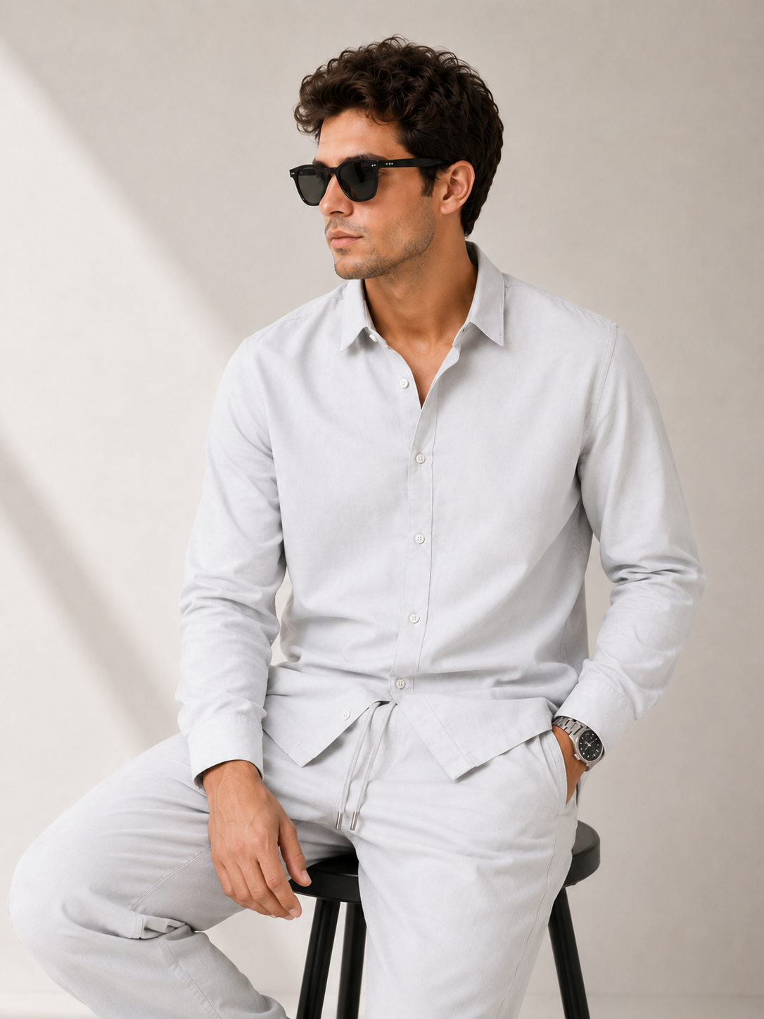 Light Grey Premium Cord Set