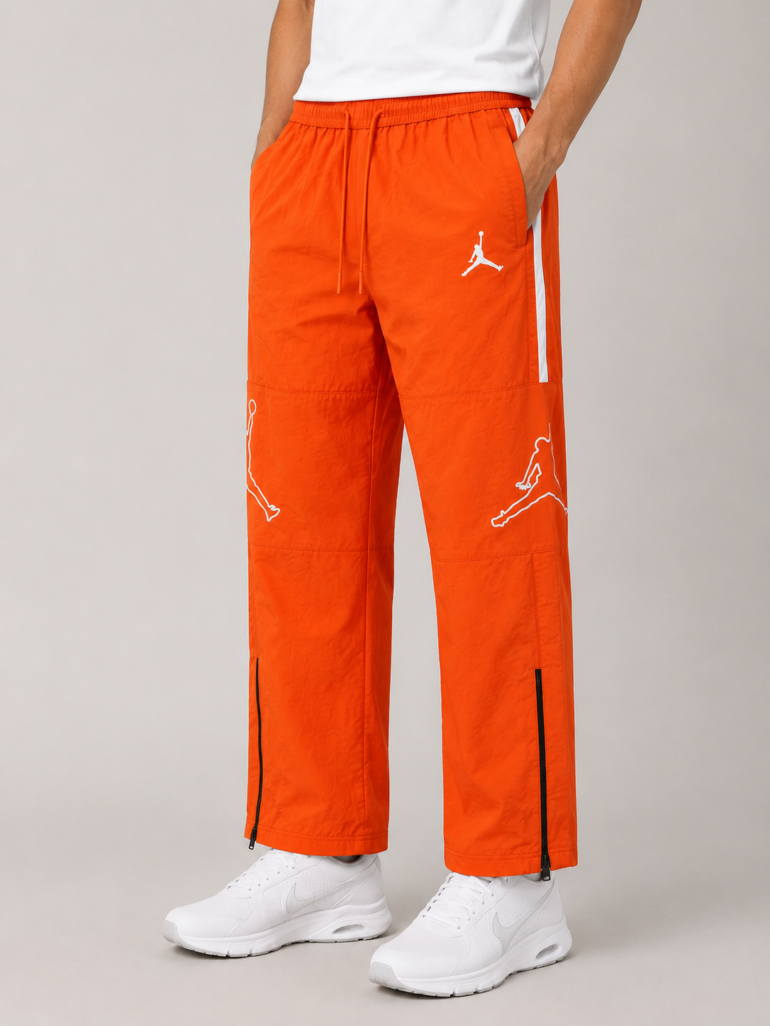 mens-orange-parachute-track-pant