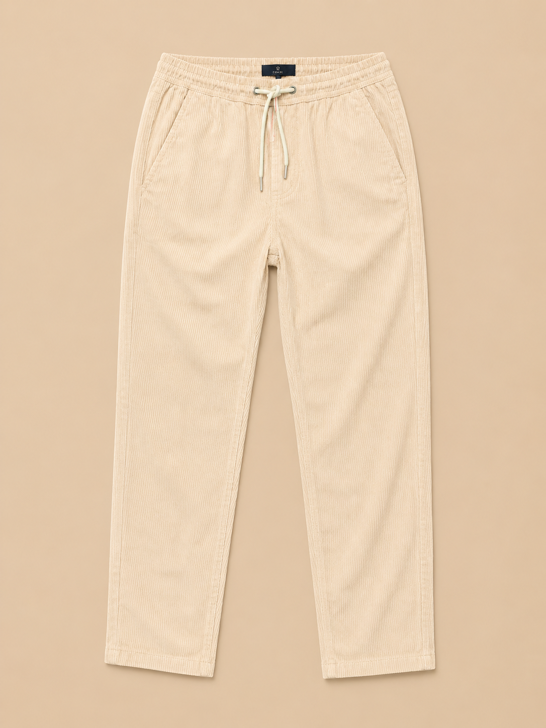 Men’s Beige Corduroy Jogger Pant