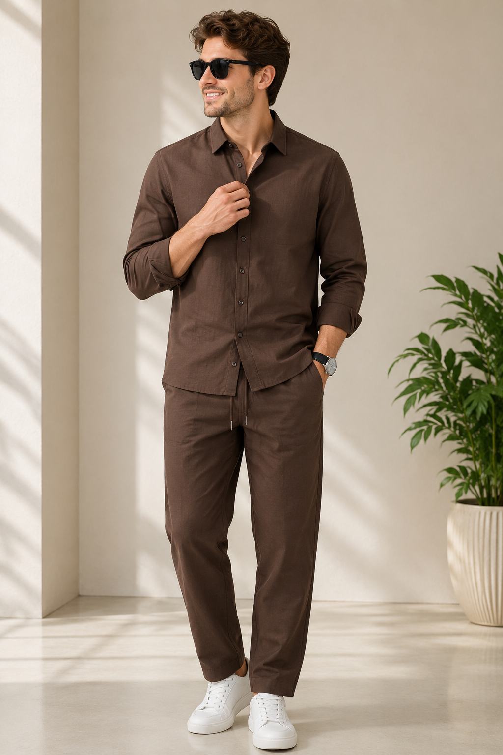 dark-brown-premium-cord-set